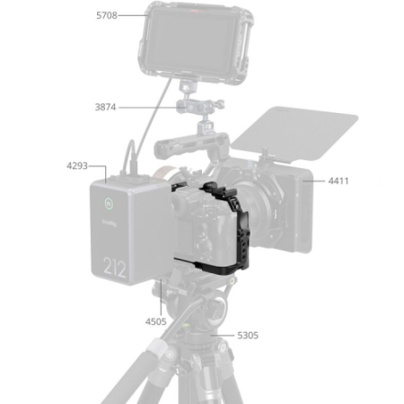 SmallRig 6702 - klatka operatorska do Sony a7R VI - przykład użycia
